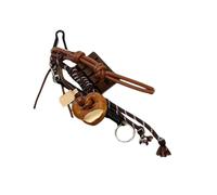 Lerpwige Créatif Pâte alcaline Porte-clés Origine Designs torsadés uniques Porte-clés portable amateurs Vêtements décontractés