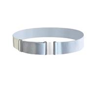 Lerpwige Cuisse Haute Jarretière Haute Élastique Réglable Bas Jambe avec Métal Les Cuisses Épais pour Femmes sont élastiques, Blanc., 1 item