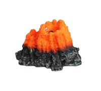 Lerpwige Décoration d'aquarium volcan avec pierre à air pour aquariums