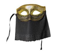 Lerpwige Demi-visage de Mardi Gras pour bal masqué, fête vénitienne, carnaval, Halloween, Noël, fête