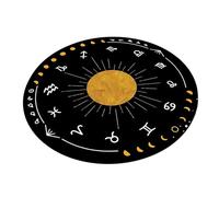 Lerpwige Divinations Tapis Sonon Lune autels Coussin pour cartes de tarot astrologie Pendule Tapis pour guérir Dieu
