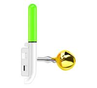 Lerpwige Durabilité Étanche Pêche Capteurs de Morsure Capteurs de Nuit Cloches Alertes Légères Appareils Alertes Sous-mergibles Double Clip Fishing Morsures Systèmes d'alerte