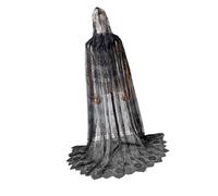 Lerpwige Écharpe de mariage légère en nylon, Noir , taille unique