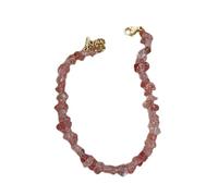 Lerpwige Élégant bracelet tourmaline pour femme Pierre naturelle Style baroque fait à la main pour les fêtes et les mariages
