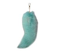Lerpwige Élégant sac à main Ornement Porte-clés attrayant pour sac de voiture Décoration Élégant renards Queue Porte-clés Charme