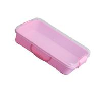 Lerpwige Ensemble de bac à sable empilable avec couvercle - Bac sensoriel portable pour le rangement d'art - Bac à sable portable - Organisateurs de jouets pour jouets et arts