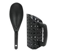 Lerpwige Ensemble pelle de chasse au trésor et tamis pour adultes et enfants avec design ergonomique pour plage de sable extérieur jouet jouet jouet