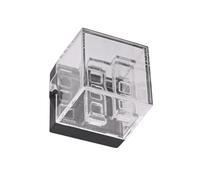 Lerpwige Étui de rangement en cristal multi-usages étanche à la poussière portable pour les géologues et les concepteurs de bijoux qui présentent la beauté naturelle