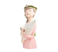 Lerpwige Filles Unique Figure Vases de Fleurs Résine Statue Dame Fleurs Montrer des Pots de Plantes Pour Améliorer Les Décors Esthétiques À L'Intérieur Esthétique