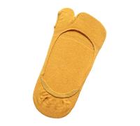 Lerpwige Flipes Flop Socks No Show Low Cut Split Toe Cotton Tabis Sock For Women Japan Elastic Short Sandal Sock Split Two Toe, jaune, taille unique
