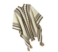 Lerpwige Foulard Ethnique Brodé Élégant Femmes Voyage Confortable pour Les Fêtes Et Les Vacances Écharpe Polyvalente pour Femmes