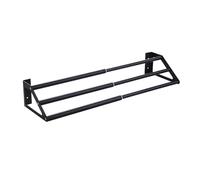 Lerpwige Gain de place Porte-serviettes en acier inoxydable Facile à installer Convient pour un rangement facile pour la salle de bain