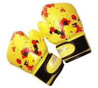 Lerpwige Gants de boxe réglables pour enfants - En cuir synthétique - Équipement de protection des mains