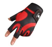 Lerpwige Gants de pêche à 3 doigts coupés - Gants de pêche sur glace respirants - Résistance à l'usure - Kayak pour adulte - Sans doigts pour homme