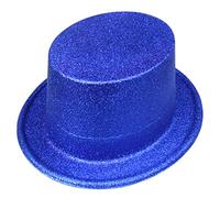 Lerpwige Gâteau de porc à paillettes Lincoln Magicien Top Bowler Top Ringmeister Magicien Joué Chapeaux de gâteau de porc pour hommes Costume