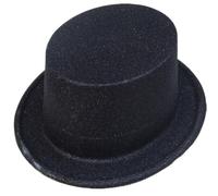 Lerpwige Gâteau de porc à paillettes Lincoln Magicien Top Bowler Top Ringmeister Magicien Joué Chapeaux de gâteau de porc pour hommes Costume
