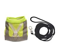 Lerpwige Gilet de perroquet réglable - Gilet volant doux - Accessoires faciles à utiliser pour oiseaux de compagnie - Accessoires pour perroquets - Harnais de câbles