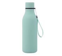 Lerpwige Gobelet à eau portable pour voiture en acier inoxydable Petite bouteille d'eau pour sports de plein air Tasse isotherme portable Bouteille d'eau durable
