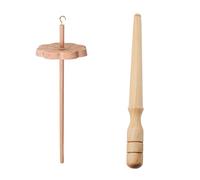 Lerpwige Gouttes en bois en forme de fleur Broche tourbillon supérieur Accessoires de couture pour les amateurs d'artisanat en forme de goutte en forme de fleur Broche à main Fournitures de fil