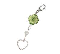 Lerpwige Joli nœud papillon porte-clés pendentif quatre feuilles Magie téléphonique pour sac porte-clés téléphones écouteurs sac à dos sac à main ornement