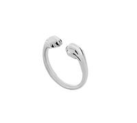 Lerpwige Jolies pattes de chat Beaux animaux Déclaration ouverte Bijoux Réglable Doigt étreinte Anneaux empilables Mignon patte de chat pour femmes hommes or adolescent fille
