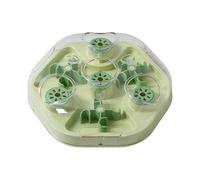 Lerpwige Jouet d'alimentation progressive avec 2 modes de difficulté et monde mobile pour promouvoir un comportement naturel Distributeur de friandises