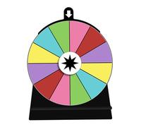 Lerpwige Jouet interactif Wheel avec surface acrylique pour les prix du marché, les fêtes de foires et les réunions