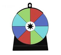 Lerpwige Jouet interactif Wheel avec surface acrylique pour les prix du marché, les fêtes de foires et les réunions