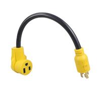 Lerpwige L14-30p à 6-50R Câble de soudeur 4 fiches à 3 fiches 125/250 V Heavy Duty Adaptateur de soudure flexible