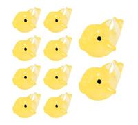 Lerpwige Lot de 10 décorations réalistes flottantes colorées pour aquariums