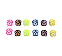 Lerpwige Lot de 12 amortisseurs de vibrations en silicone souple pour raquette de tennis