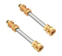 Lerpwige Lot de 2 buses de lavage sous pression - Pièce de machine à laver - Buse de pression non glissante - Suit rapidement - Noozle - Convient pour le jardin