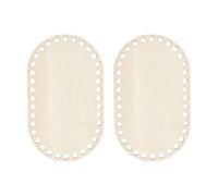 Lerpwige Lot de 2 crochets en bois - Base de crochet - Pour tricot, tissage, projets