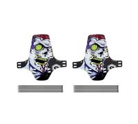 Lerpwige Lot de 2 housses de boue, sûres, confortables, amovibles, faciles à installer, pour les navetteurs et les amateurs