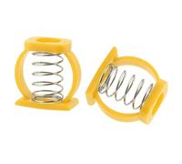Lerpwige Lot de 2 poignées de vélo en plastique de qualité supérieure pour saisir les boucles à ressort de la pince à charnière pour plus de sécurité et de confort