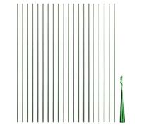 Lerpwige Lot de 20 piquets pour plantes de jardin avec bâtons réglables de 40,6 cm - Pour l'entretien des plantes fleuries - Assure la croissance
