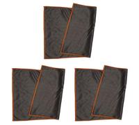 Lerpwige Lot de 3 chiffons de nettoyage en fibre de carbone haute performance super absorbants pour ne pas laisser de résidus d'huile dans les maisons et les véhicules