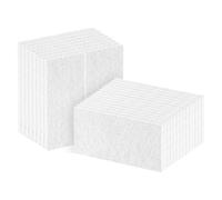 Lerpwige Lot de 30 humidificateurs d'air de Descaling Pad Partie Humidificateur Filtre à Haute Efficacité Filtre de Remplacement Éponge Texture pour l'espace