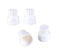 Lerpwige Lot de 4 interrupteurs de commande de radiateur - Valves de rechange - Couvre le distributeur d'eau de chauffage au sol - Interrupteur à volant manuel - Capuchons de valves de refroidissement