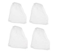 Lerpwige Lot de 4 sacs filtrants réutilisables en nylon pour aquariums, nettoyeur de graviers électriques, changeur d'eau, laveuse de sable, chauffe-eau