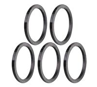 Lerpwige Lot de 5 pièces de rechange en fibre de carbone pour casque de vélo de route et de montagne pour machine à laver vélo fourche avant tronc spacer casque