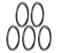 Lerpwige Lot de 5 pièces de rechange en fibre de carbone pour casque de vélo de route et de montagne pour machine à laver vélo fourche avant tronc spacer casque