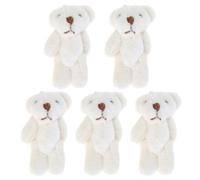 Lerpwige Lot de 5 porte-clés en forme d'ours en peluche pour enfants - Décoration de fête de mariage