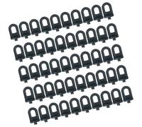 Lerpwige Lot de 50 crochets de suspension pour serre - Boucle attachée - Pour pots verts - Pièces de rechange pour plantes et fleurs