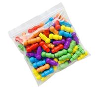 Lerpwige Lot de 60 marqueurs colorés de rechange pour jeu de stratégie - Jeu d'échecs - Crayons en bois pour marqueurs de table - Jeu de société - Stylos en bois de rechange