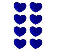 Lerpwige Lot de 8 amortisseurs de vibrations de tennis avec silicone décoratif en forme de cœur pour une absorption des chocs plus lisses et une prise en main confortable