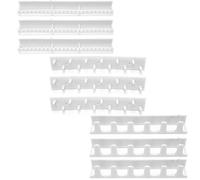 Lerpwige Lot de 9 crochets adhésifs pour bijoux, boucles d'oreilles, colliers, chapeaux, etc, taille unique, Comme décrit