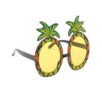 Lerpwige Lunettes de soleil créatives à thème des fruits avec un beau design pour enfants et adultes Carnaval Extérieur Plage Vacances Forme ananas, f, Taille unique