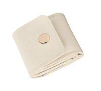 Lerpwige Mallette de rangement pour bijoux de voyage 4 emplacements individuels Design compact pliable pour boucles d'oreilles bagues colliers Organisateurs de bijoux pliables, taille unique, Comme