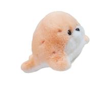 Lerpwige Mignon Sceau Peluche Poupée Douce pour Enfants Apaisant Soulage Les Préoccupations Décoration de Chambre de Bébé Peluche Douce pour Enfants